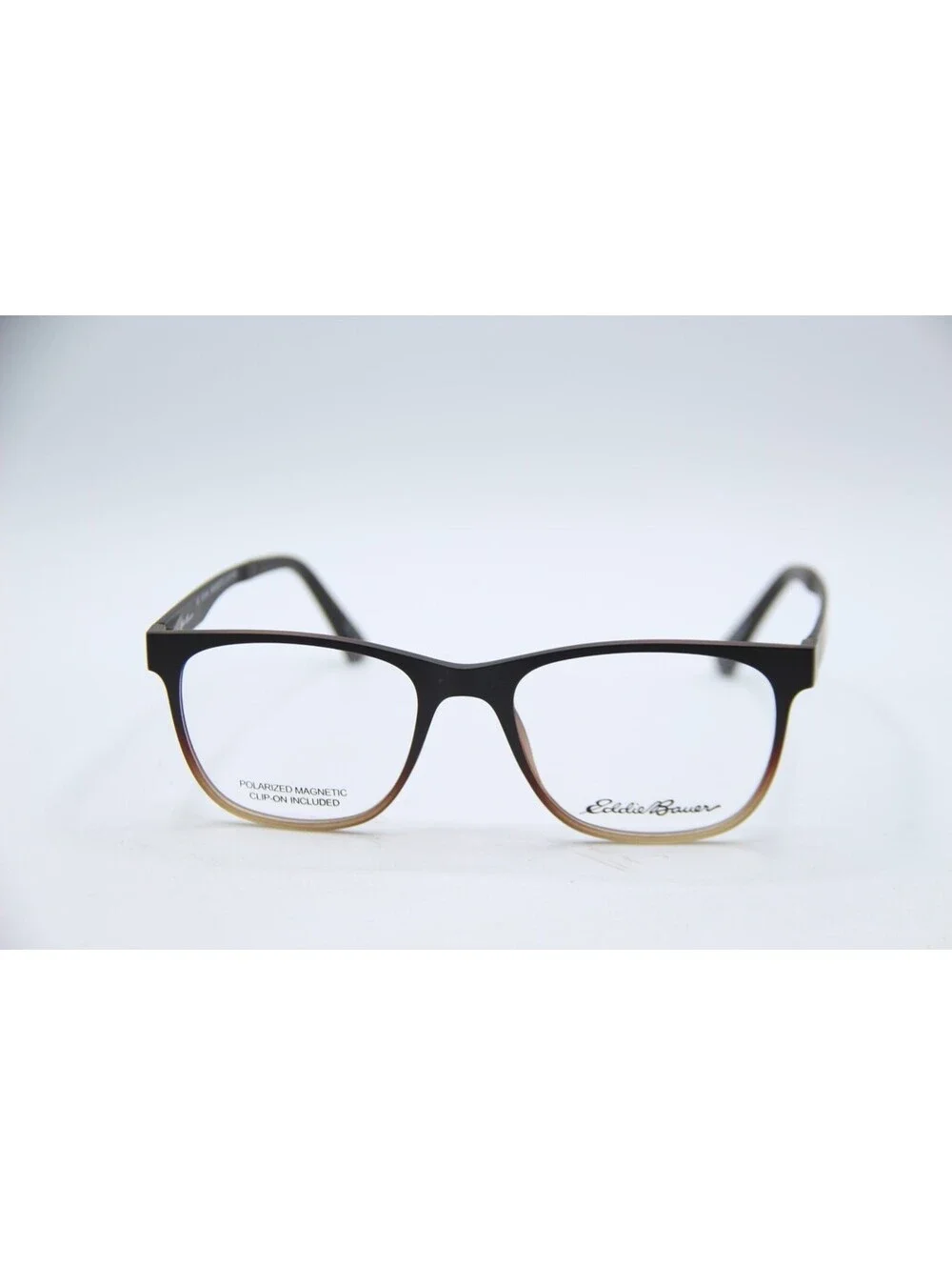 Eddie Bauer Eb32039 Br Brown Black Authentic Frames Eyeglasses 52-18 !!!